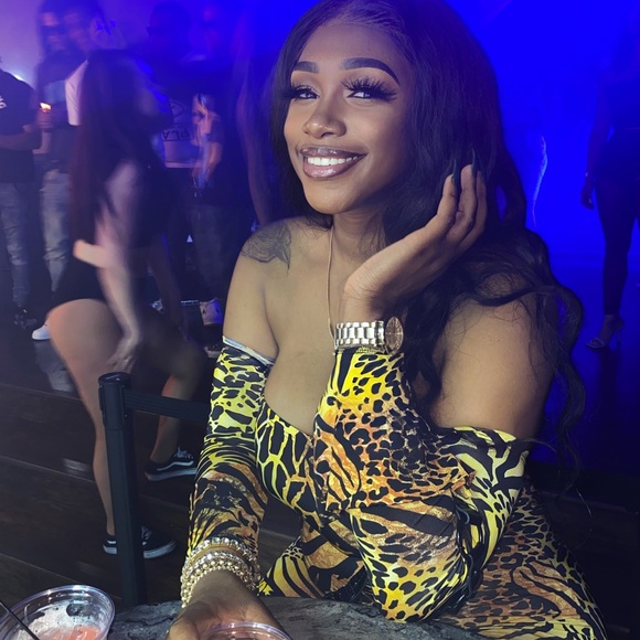 Yellow Animal Print Jumpsuit - Picture 2 of 13